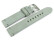 Uhrenarmband grau Veluro Leder ohne Polster 24mm Gold