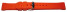 Uhrenarmband Silikon - extra stark - rot 22mm Stahl