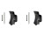 2 Uhrenarmband BANDANSTOß Festina schwarz für F16633 F16634