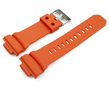 Casio Uhrenarmband GD-010-4 orangerot aus biobasiertem Resin