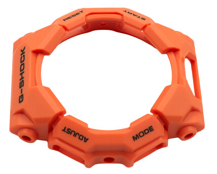 Bezel Casio GD-010-4 orangerot aus biobasiertem Resin