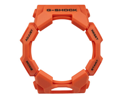 Bezel Casio GD-010-4 orangerot aus biobasiertem Resin