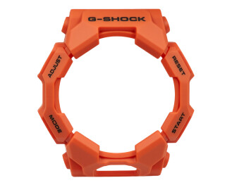 Bezel Casio GD-010-4 orangerot aus biobasiertem Resin