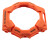 Bezel Casio GD-010-4 orangerot aus biobasiertem Resin