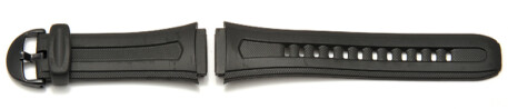 Uhrenarmband Casio für W-210, Kunststoff, schwarz