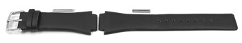 Uhrenarmband Casio für MTF-111L-1AEF, Leder, schwarz