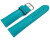 Uhrenarmband türkis vegetabil gegerbtes Leder leicht gepolstert 12mm - 22mm