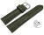 Schnellwechel Uhrenarmband Khaki vegetabil gegerbtes Leder leicht gepolstert 12mm - 22mm