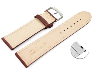 Schnellwechel Uhrenarmband Bordeaux vegetabil gegerbtes...