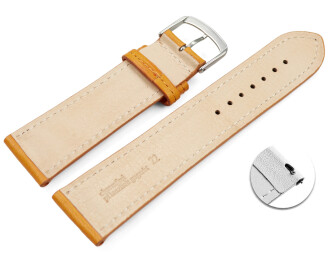 Schnellwechel Uhrenarmband orange vegetabil gegerbtes...