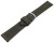 Uhrenarmband dunkelgrau raues Velourleder 18mm 20mm