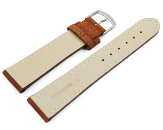 Uhrenarmband Brandy raues Velourleder 18mm 20mm