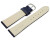 XL Uhrenarmband Navy blau raues Velourleder 18mm 20mm