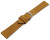 XL Uhrenarmband hellbraun raues Velourleder 18mm 20mm
