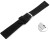 XS Schnellwechsel Uhrenarmband schwarz raues Velourleder 18mm 20mm