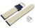 XS Schnellwechsel Uhrenarmband Navy blau raues Velourleder 18mm 20mm