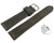 XL Schnellwechsel Uhrenarmband dunkelgrau raues Velourleder 18mm 20mm