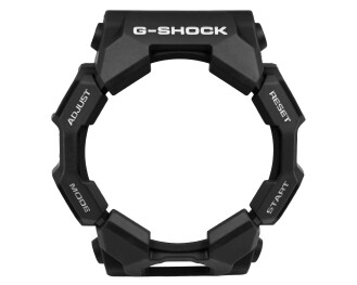 Bezel Casio GD-010-1 schwarz aus biobasiertem Resin