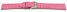 Schnellwechsel Uhrenarmband Leder Pink Safari 16mm-Gold