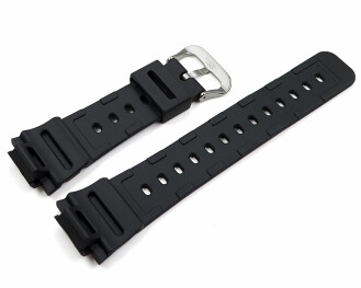 Uhrenband Casio DW-5000R-1A Resin schwarz biobasiert