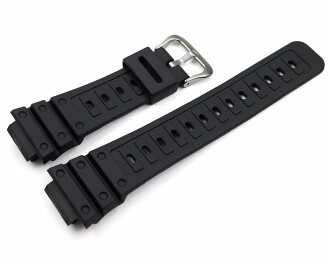 Uhrenband Casio DW-5000R-1A Resin schwarz biobasiert