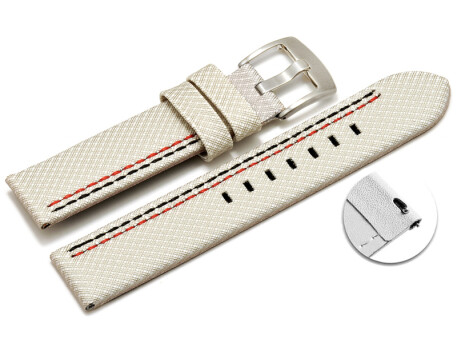 Schnellwechsel Uhrenarmband HighTech Textiloptik...