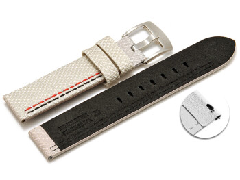 Schnellwechsel Uhrenarmband HighTech Textiloptik...