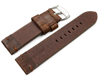 Uhrenarmband Old Vintage dunkelbraun 20mm 22mm 24mm