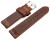 Uhrenarmband Old Vintage hellbraun 22mm Stahl