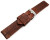 Uhrenarmband Old Vintage hellbraun 24mm Gold