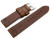 Uhrenarmband Old Vintage dunkelbraun 20mm Schwarz