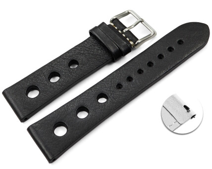 Schnellwechsel Uhrenarmband gelocht Rindleder Berlin Soft...