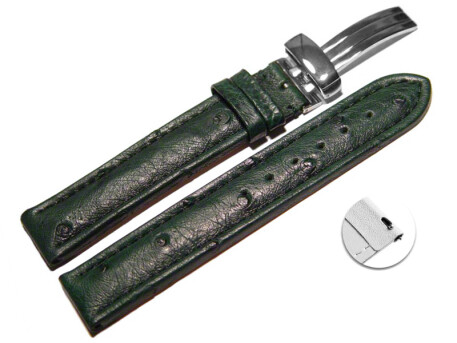 Schnellwechsel Uhrenarmband  Kippfaltschließe echt...