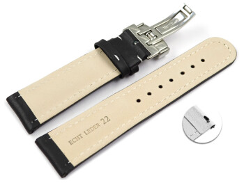 Schnellwechsel Uhrenarmband Kippfaltschließe Leder...