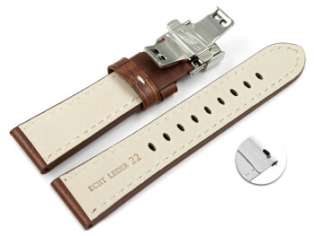 Schnellwechsel Uhrenarmband Leder mit...