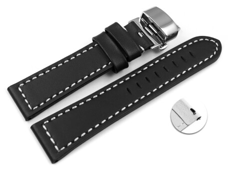 Schnellwechsel Uhrenarmband mit Butterfly Schließe...