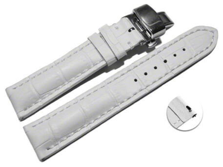 Schnellwechsel Uhrenband mit Butterfly stark gepolstert...