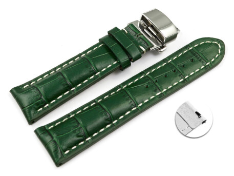 Schnellwechsel Uhrenband mit Butterfly stark gepolstert...