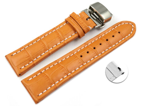 Schnellwechsel Uhrenarmband mit Butterfly Schließe...