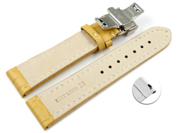 Schnellwechsel Uhrenarmband mit Butterfly Schließe...