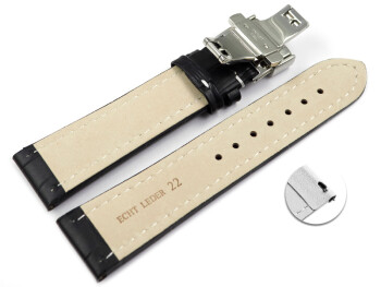 Schnellwechsel Uhrenarmband mit Butterfly Schließe...