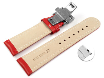 Schnellwechsel Uhrenarmband mit Butterfly Schließe...