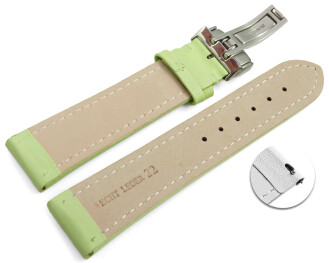 Schnellwechsel Uhrenarmband  Kippfaltschließe Leder...