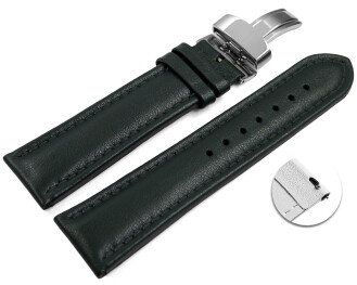 Schnellwechsel Uhrenarmband  Kippfaltschließe Leder...