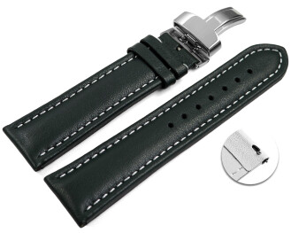 Schnellwechsel Uhrenarmband  Kippfaltschließe Leder...