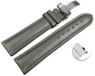 Schnellwechsel Uhrenarmband  Kippfaltschließe Leder...