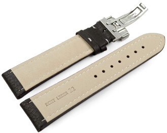 Uhrenarmband Kippfaltschließe Leder genarbt...