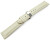 Uhrenarmband Kippfaltschließe Leder genarbt Creme TiT 18mm 20mm 22mm 24mm