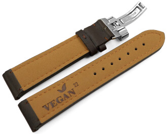 Uhrenarmband Kippfaltschließe Vegan Korn...