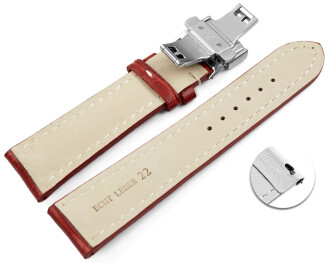 Schnellwechsel Uhrenband mit Butterfly stark gepolstert...